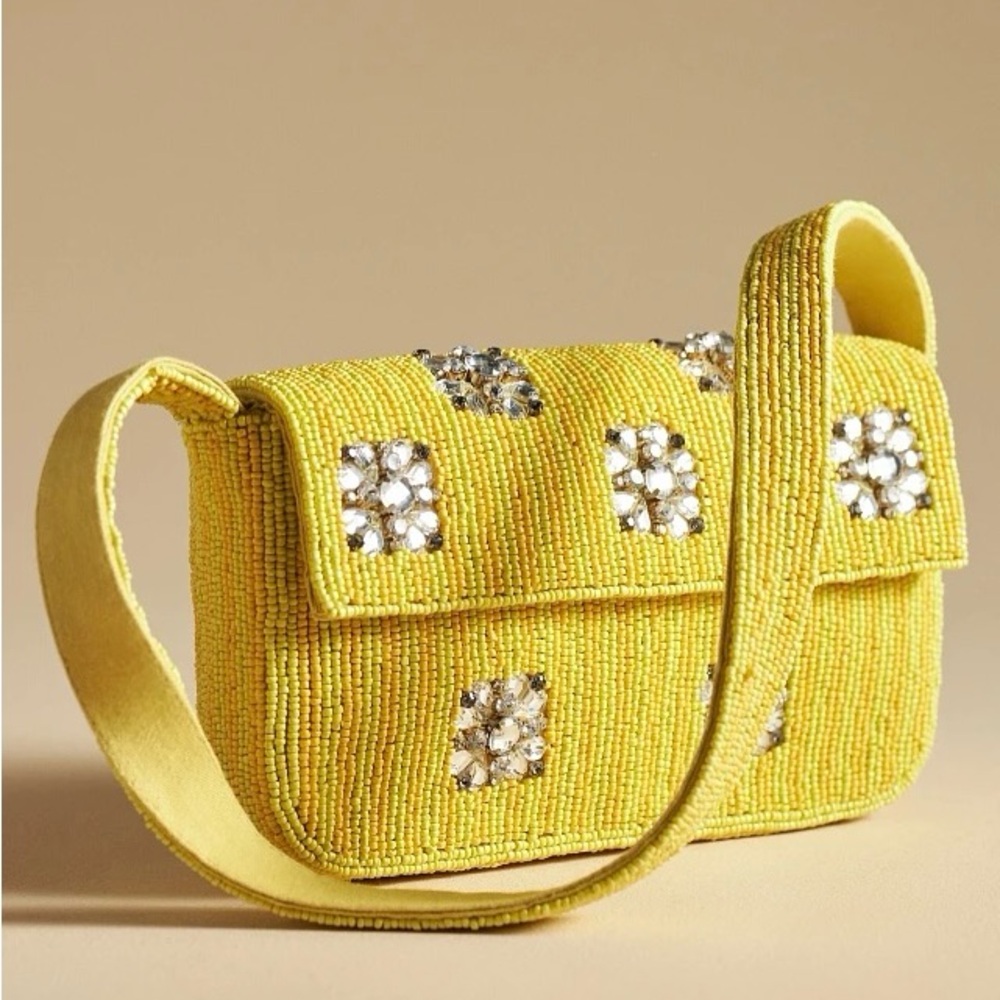 Anthropologie Fiona Beaded Bag
